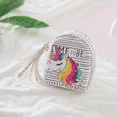Unicorn Print Coin Purse Wallet for Kids Birthday