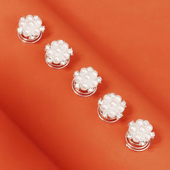 Pearl Rhinestone Bridesmaid Hair Clips Wedding Hair Accessories