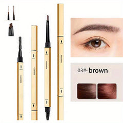 Dual-Ended Waterproof Eyebrow Pencil 5 Colors