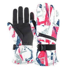 NEWTAG Thermal Gloves Waterproof Fleece Touch Screen Motorcycle Gloves