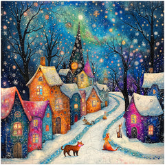 Architectural Landscape Wooden Jigsaw Puzzle