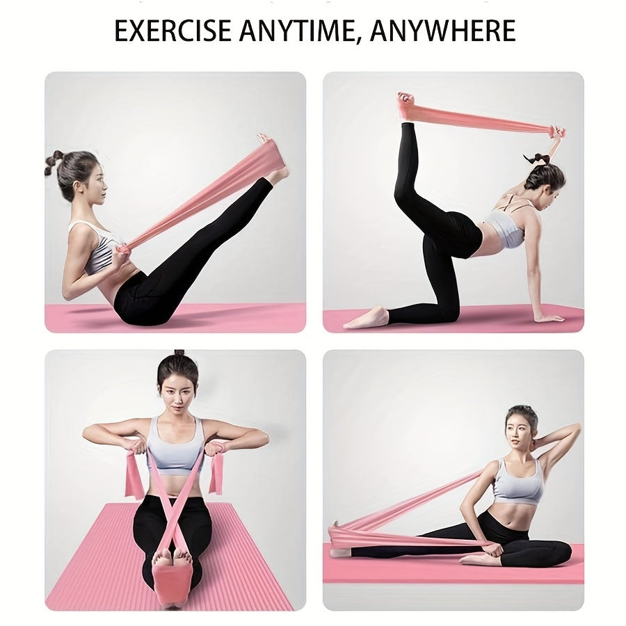 3pcs Resistance Bands Yoga Pilates Stretching Home Gym