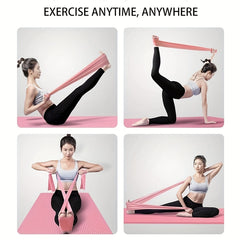 3pcs Resistance Bands Yoga Pilates Stretching Home Gym
