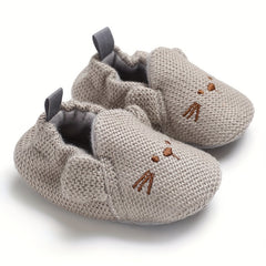 Cartoon Slip On Baby Girls House Shoes Lightweight Non Slip Walking Shoes