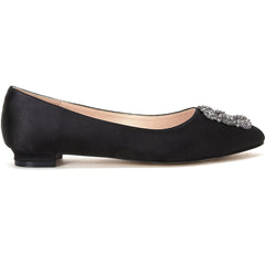 Women's Rhinestone Loafer Shoes Slip On Lightweight Flat Shoes