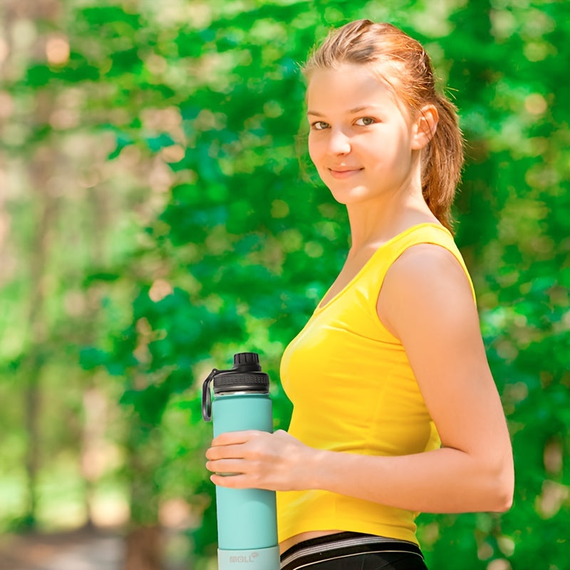 22oz Leakproof Insulated Water Bottle