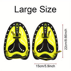 Adjustable Swimming Hand Paddles for Adults & Kids