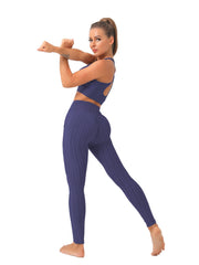Women's High Waisted Butt Lifting Yoga Leggings With Pocket