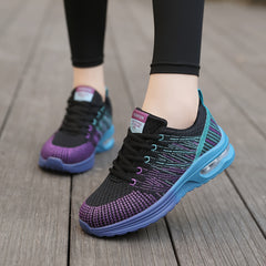 Women's Mesh Breathable Sports Shoes Casual Air Cushion Running Shoes