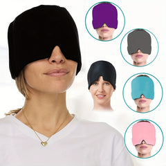 Migraine Relief Gel Ice Headgear Cold Compression Single Layer Cap