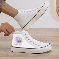 Plush Lined Thermal Chunky Canvas Sneakers