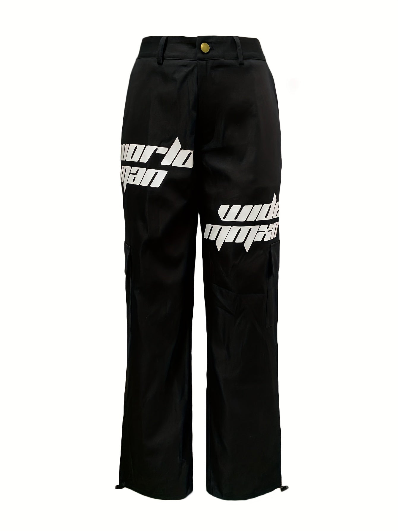 Y2k Letter Graphic Outdoor Sports Pants Women's Activewear