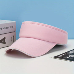 Candy Sports Visor Hat Lightweight Sun Hat Summer Sunshade Baseball Cap