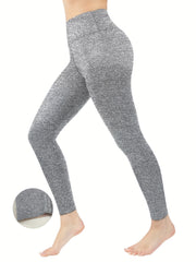 Warm Fleece Skinny Leggings for Women