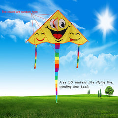Animal Head Kite Cartoon Happy Face Kite Outdoor Activities
