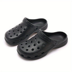 Unisex Lightweight Comfy Clogs Hollow Out Garden Shoes