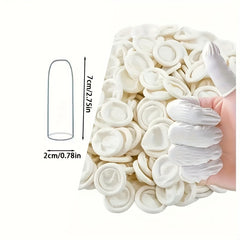 100 Disposable Finger Covers Wear-resistant Protective Sleeves