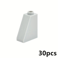 30pcs Building Blocks 60481 Slope Brick 65 2x1x2 Blocks MOC Bulk Toy
