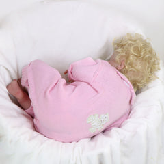 20inch Curly Hair Soft Rubber Doll With Cloth Body & Accessories