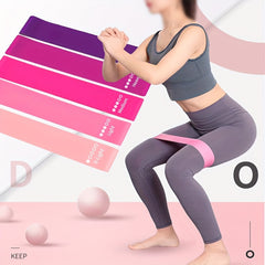5pcs Yoga Resistance Loops Bands for Home Fitness Training