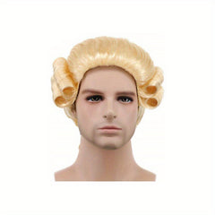 Men's Masquerade Halloween Baroque Wig