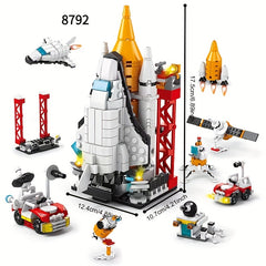 319pcs Building Blocks Toy 8 in 1 Airplane Model Series Set Kids Gift