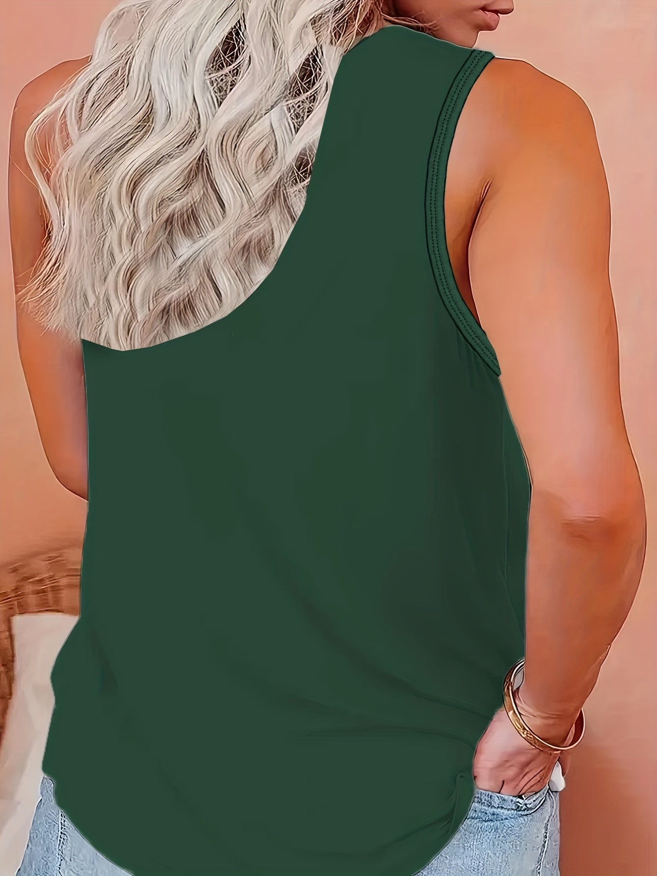 Halloween Tank Top Women's Cartoon Figure Print Vest