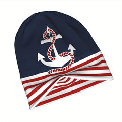 Autumn Spring Printed Breathable Bonnet Hats for Men and Women