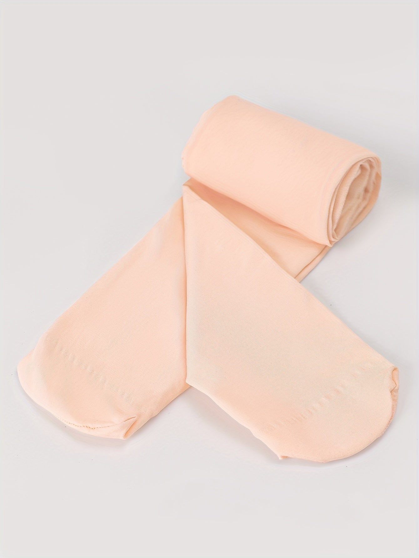 Stretchy Solid Footed Leggings Girls Comfy Ballet Leggings