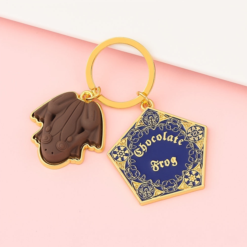 Metal Frog Keychain Zinc Alloy Pendant
