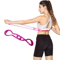 Elastic Pilates Stretching Band for Yoga Resistance Pulling Rope