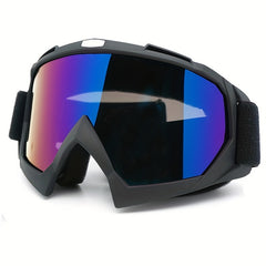 Windproof Motorcycle Glasses with Retro Mask for Skiing Off Road