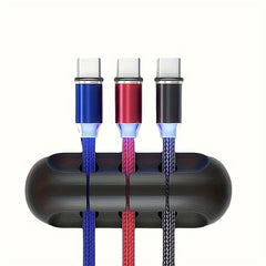 Desktop Cable Organizer Data Cable Clip Holder Charging Cable Holder Winder
