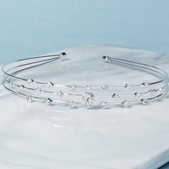 Rhinestone Metal Hairband Headband Party Favor Princess Tiara