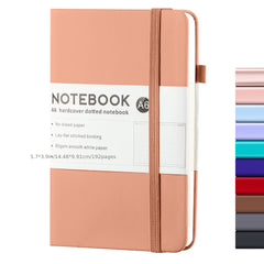 A5 Lined Hardcover Journals Notebook 192 Pages 10 Colors Classic Ruled Notebooks
