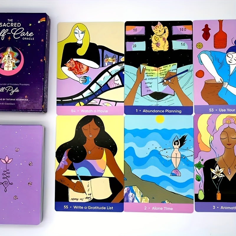 Sacred Self Care Oracle: QR Guidebook Access! Christmas Gift