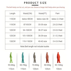 Men's Leather Belt W/ Automatic Buckle Casual 1st Layer Cowhide Belt