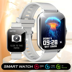 Wireless Smartwatch with Multiple Sports Modes & Camera Control