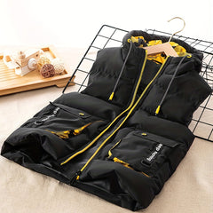 Boys Reversible Padded Waistcoat Quilting Jacket