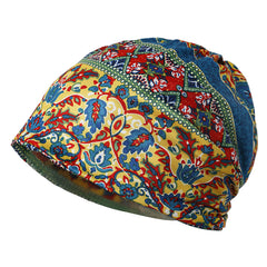 Cotton Boho Slouchy Beanie Chemo Caps For Men Women
