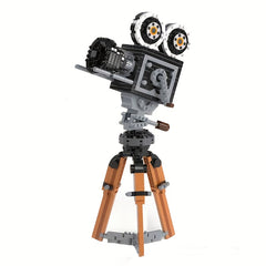 Vintage Camera Building Block Model High Difficulty Bead Toy