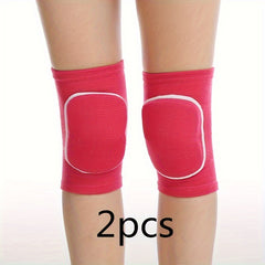 2pcs Sponge Knee Pads For Sports One Size