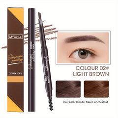 Swivel Eyebrow Pencil Waterproof Long Lasting Makeup Tool