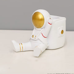 Astronaut Decor Pen Holder for Kids' Room