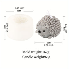 3D Hedgehog Silicone Mold DIY Cake Decoration Mold