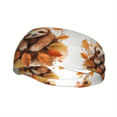 Sloth Sports Headband for Yoga Gym Running