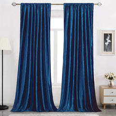 Flannelette Blackout Curtain French Velvet Bedroom Study Soundproof Curtain