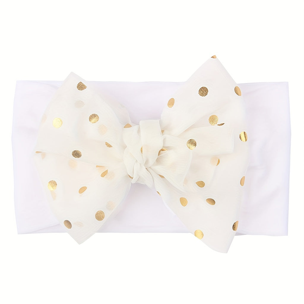 Chiffon Bow Baby Headband for 0-3 Years