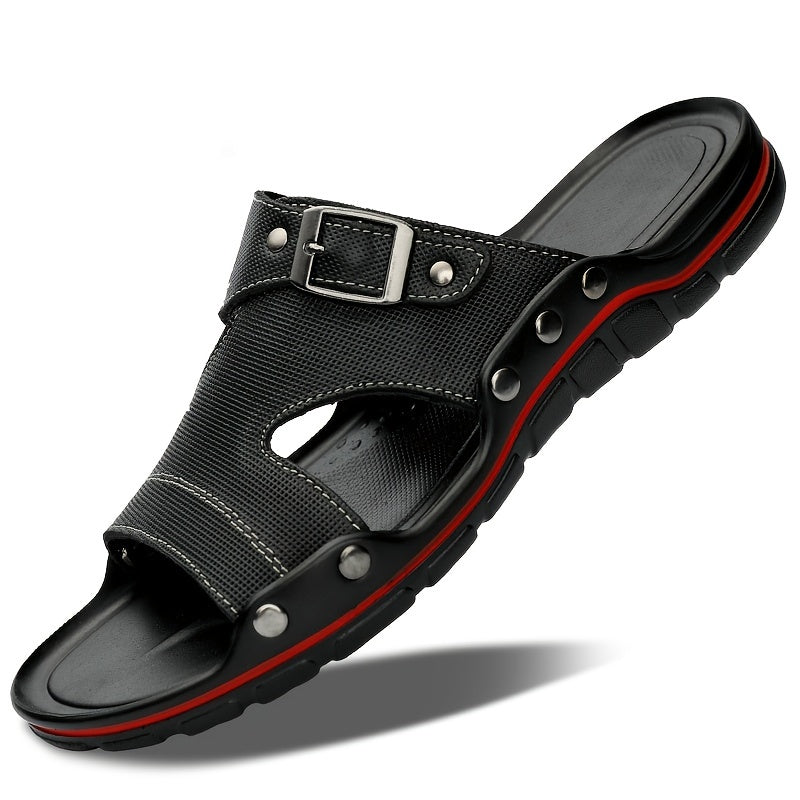 Men's Lightweight Slides Slippers Non Slip Sandals for Indoor Outdoor