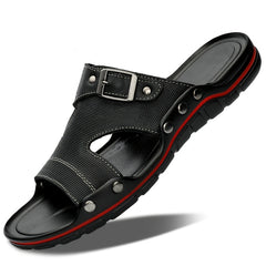 Men's Lightweight Slides Slippers Non Slip Sandals for Indoor Outdoor